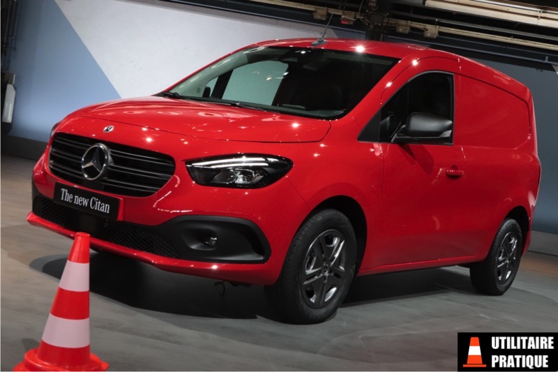 Mercedes – Un design affûté pour la fourgonnette Citan