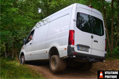 Essai Mercedes Benz Sprinter 4x4 2021