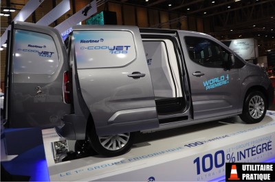 Lamberet Easyfit et Kerstner eCoolJet dans Peugeot Partner