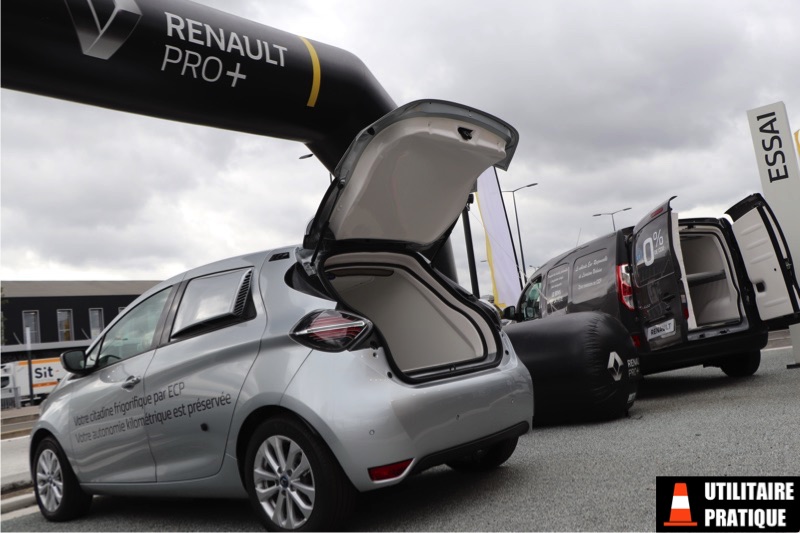 Renault Pro+ Rungis : Zoe, Kangoo, Trafic et Master par ECP, zoe et kangoo ze frigorifique par ecp