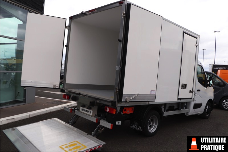 renault master frigorifique par cazaux sur chassis cabine