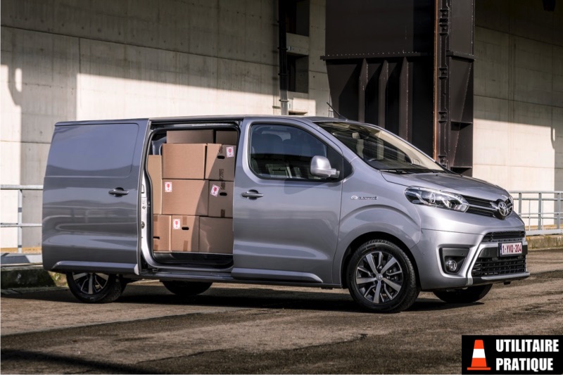 toyota proace electrique 330 km wltp avec la batterie 75 kwh