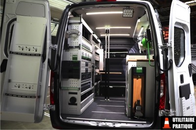 Bott Vario3, fourgon atelier Mercedes Sprinter