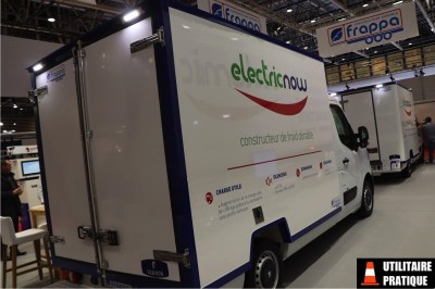 Frappa ElectricNow dans un Renault Master ZE frigorifique