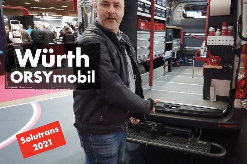 Wurth Orsymobil en vidéo à Solutrans 2021, wurth orsymobil a solutrans 2021