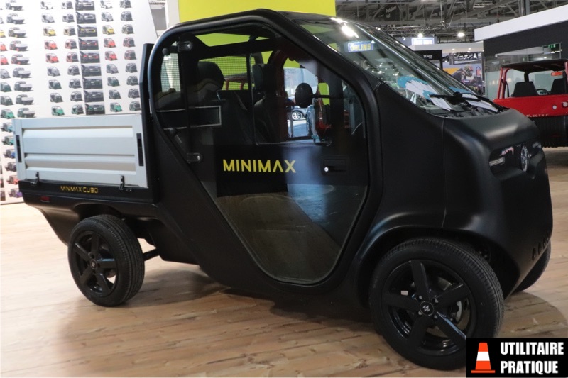 Tazzari Minimax Cubo électrique 600 kg de charge utile, tazzari minimax cubo pickup