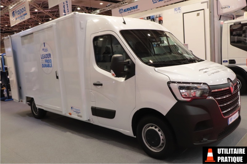 integration de la caisse frappa sur le plancher cabine renault master