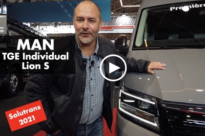 MAN TGE Individual Lion S en vidéo à Solutrans 2021