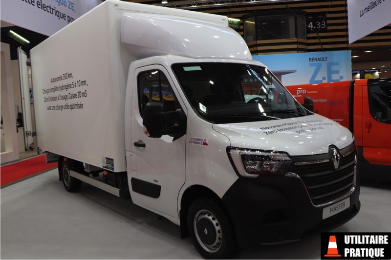 Renault Master ZE hydrogène avec Symbio, renault master ze hydrogene symbio grand volume