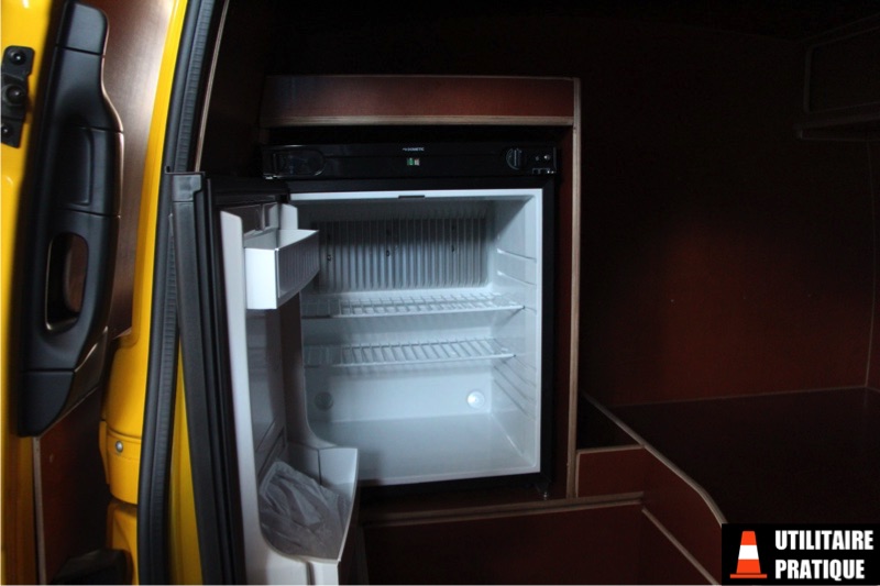 frigo pour se restaurer et les boissons