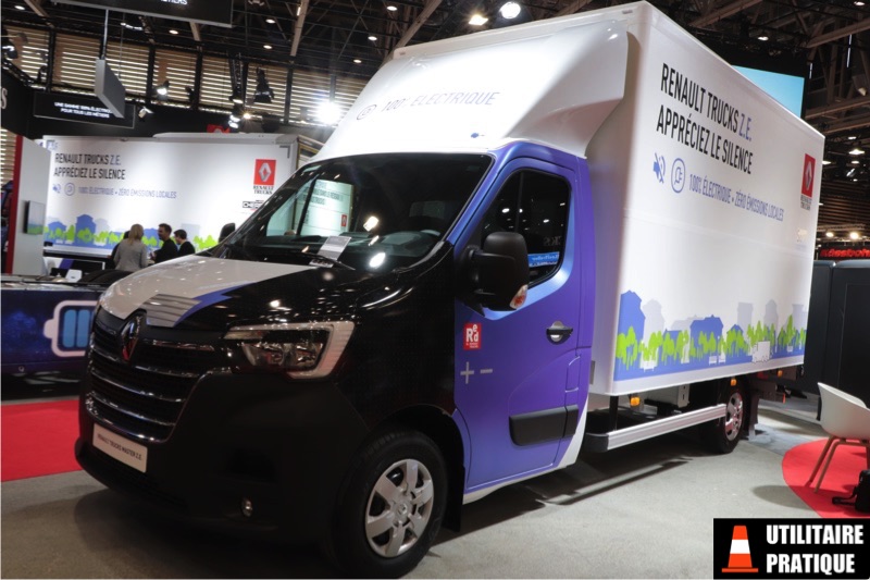 Solight Renault Master ZE : jusqu'à 1270 kg de charge utile, solight renault master ze par renault trucks