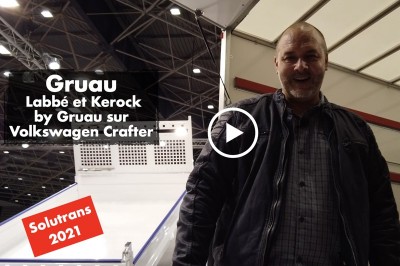 Labbé et Kerock by Gruau sur Volkswagen Crafter à Solutrans