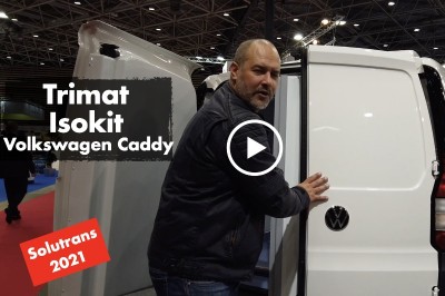 Trimat Isokit dans Volkswagen Caddy 5 vidéo à Solutrans 2021