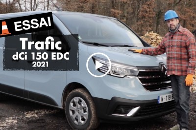 Essai vidéo Renault Trafic dCi 150 EDC 2021