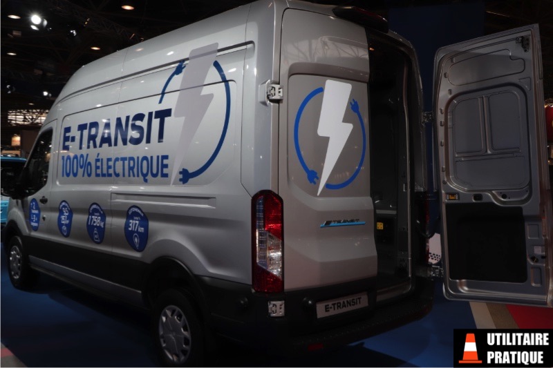 Ford e Transit électrique, 3 PTAC, 3 longueurs et 2 hauteurs, ford e transit electrique