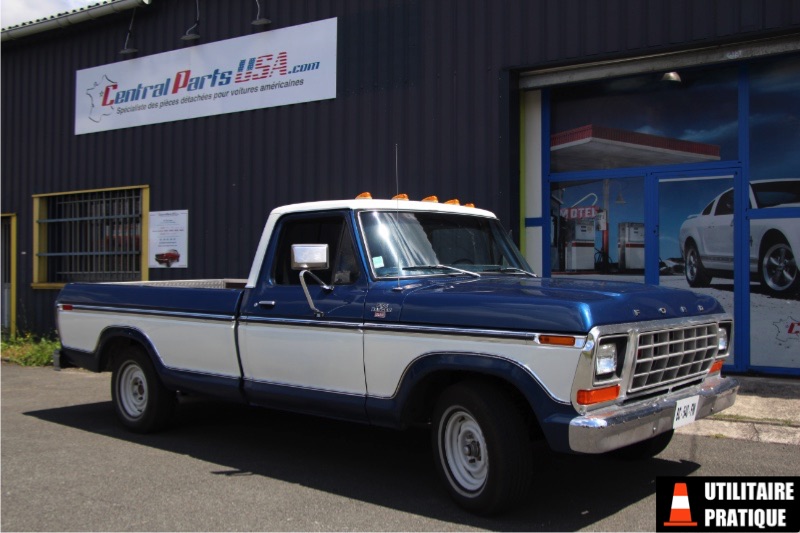 pickup ford f100 de central parts usa avec le coloris biton