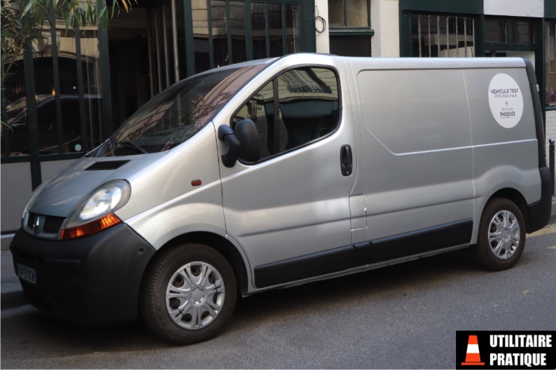 Retrofit véhicule utilitaire, solution Phoenix sur un Trafic, retrofit renault trafic 2 phase 1 par phoenix mobility