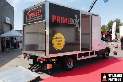 Trouillet Primebox : caisse pour VUL châssis cabine