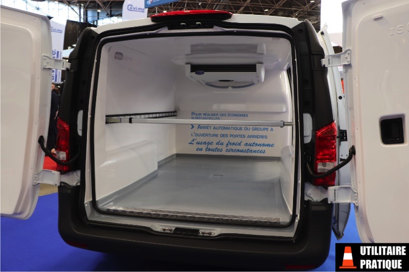 Mercedes eVito frigorifique ECP, autonome et électrique, mercedes evito frigorifique ecp autonome et electrique