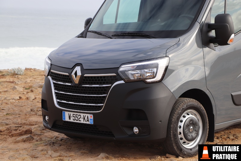 la face avant du nouveau renault master totalement revue