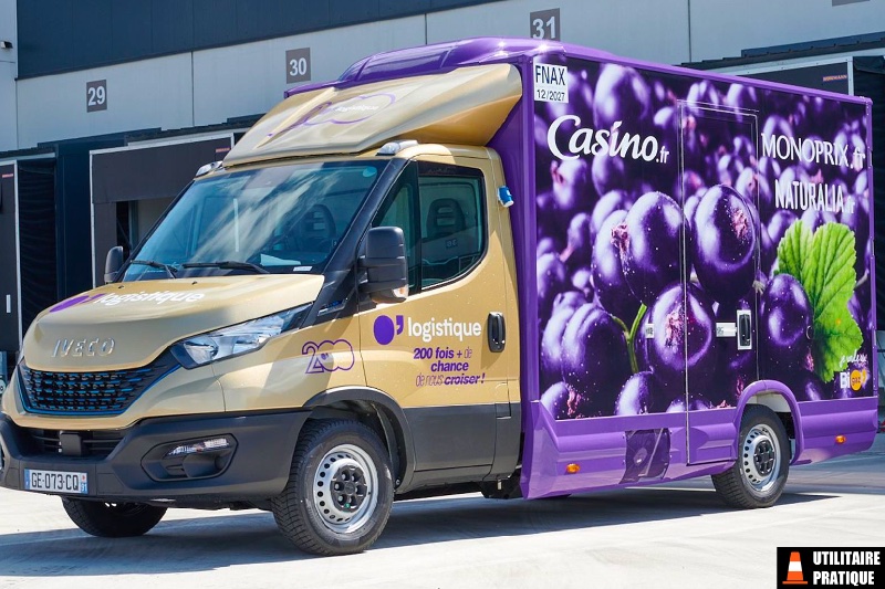 iveco edaily ti temperatures pour la livraison du groupe casino