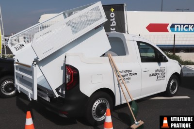 Renault Kangoo électrique pickup benne par Kollé