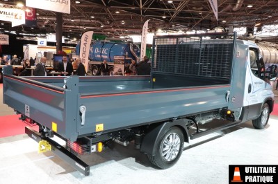 Iveco Daily avec une benne aluminium 55 JPM