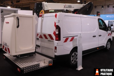 Nacelle Klubb KL21B sur Renault Trafic dCi 130