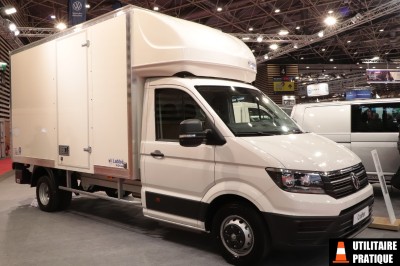 Caisse grand volume mixte Gruau Labbé sur Volkswagen Crafter