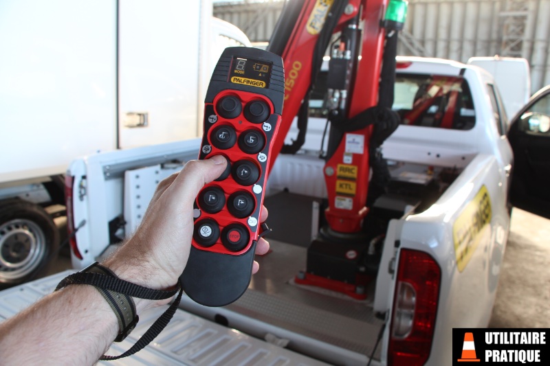 radio commande de la grue palfinger pc1500