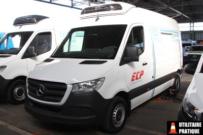 Frigorifique ECP dans un fourgon Mercedes-Benz Sprinter