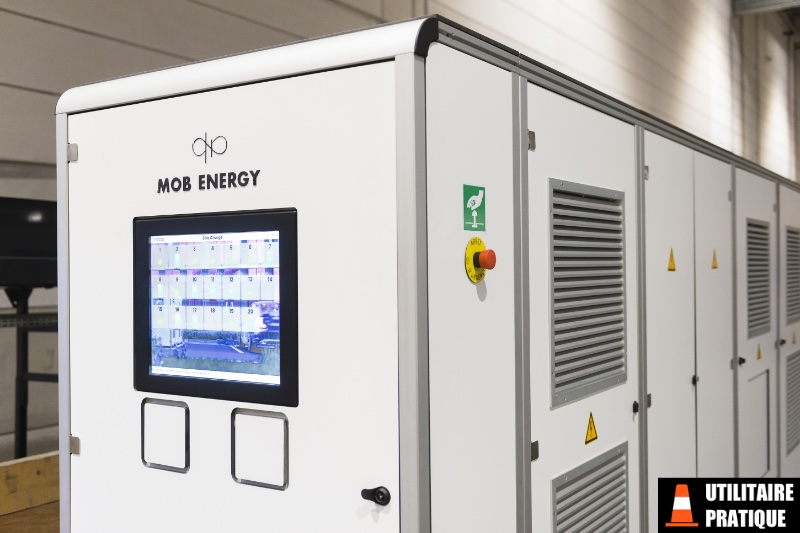 cube mob energy eiko branche sur une arrivee de 25 kw pour recharger 150 kwh de batterie