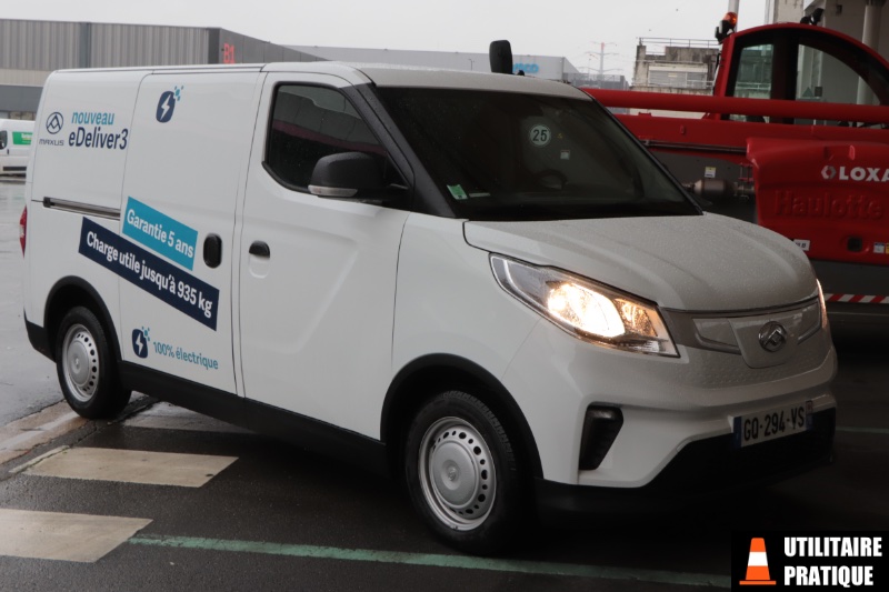 Essai Maxus eDeliver 3, 5 points à retenir, essai maxus edeliver 3 vu electrique 5 points a retenir