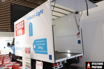 eCoVan Ultra Light par Cargo Van sur Iveco Daily électrique
