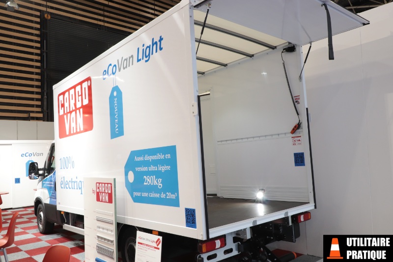 eCoVan Ultra Light par Cargo Van sur Iveco Daily électrique, ecovan ultra light par cargo van sur iveco daily electrique