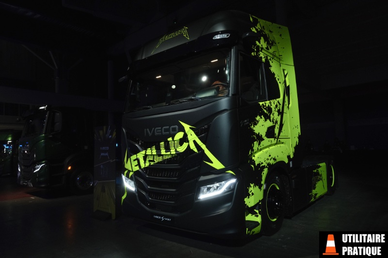 iveco s way pour metallica qu on a vu au salon solutrans par la suite