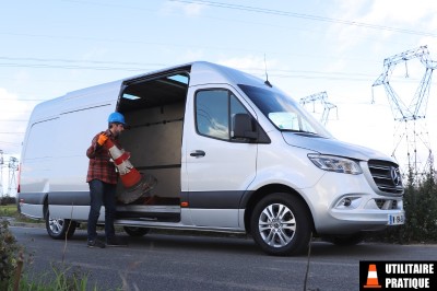 Essai Mercedes Benz Sprinter 317, propulsion