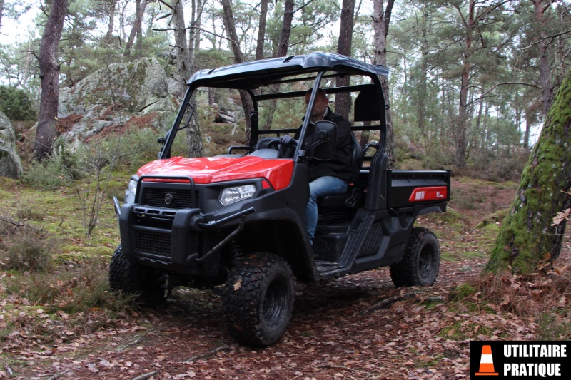 Essai Kioti UTV 2400 K9, essai kioti utv 2400 k9