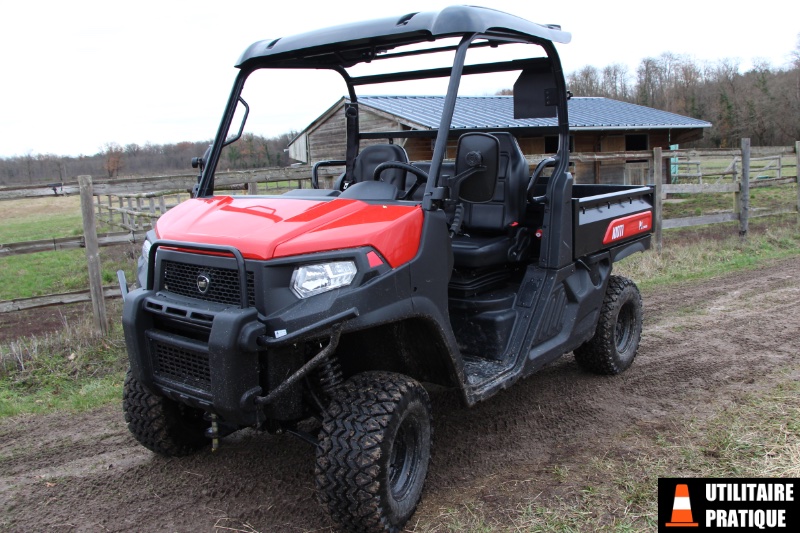 une face avant tres moderne pour le kioti utv 2400