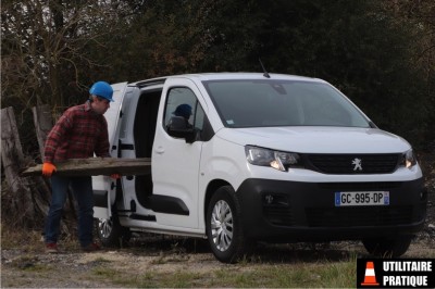 Essai Peugeot e Partner électrique