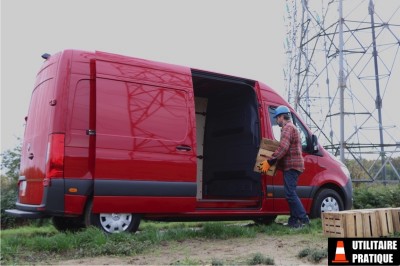 Essai Mercedes Benz eSprinter électrique