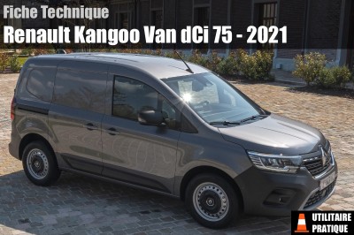 Fiche technique Renault Kangoo Van dCi 75 2021